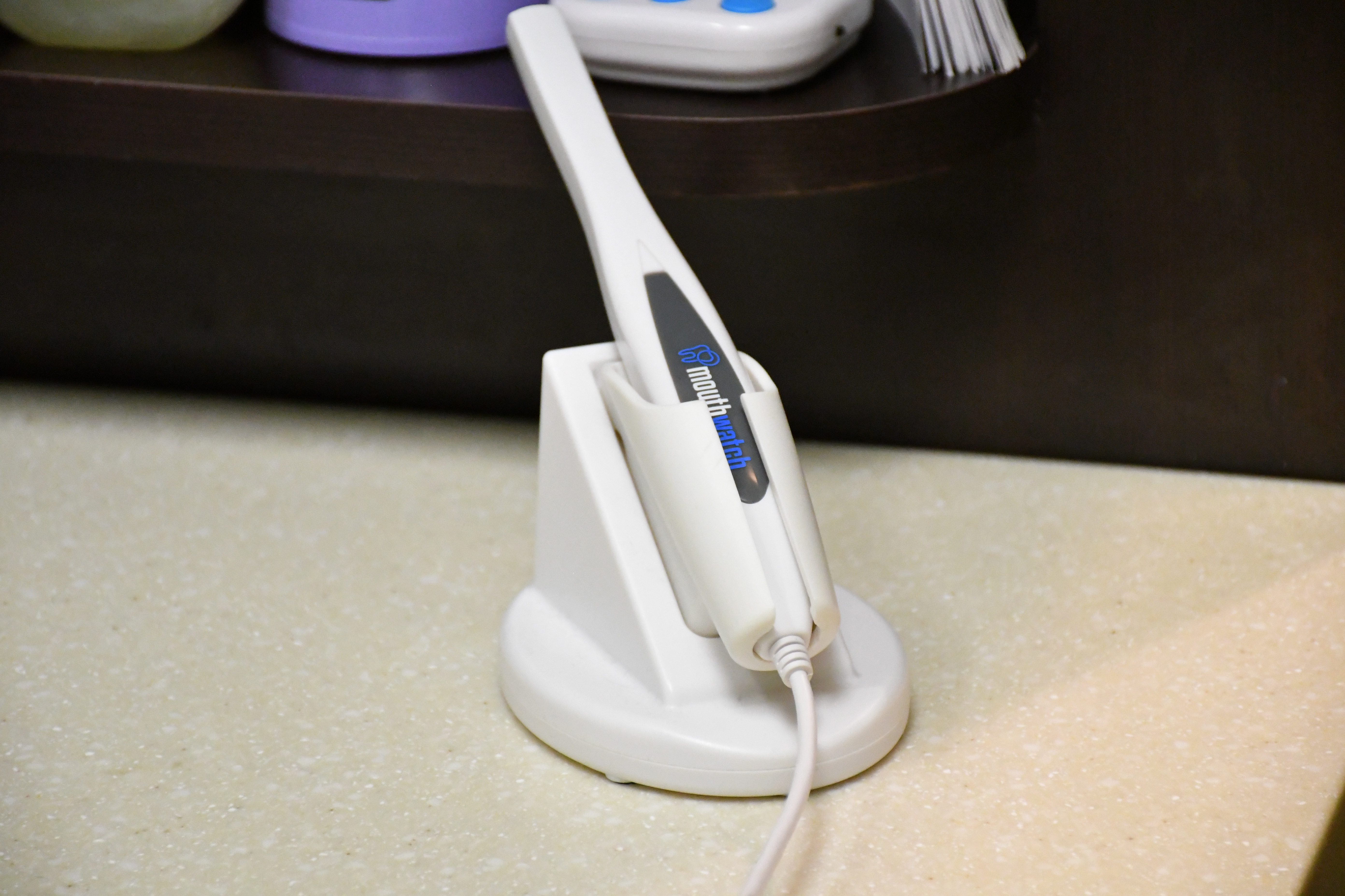 MouthWatch intra-oral camera used to show patients the inside of their mouth
